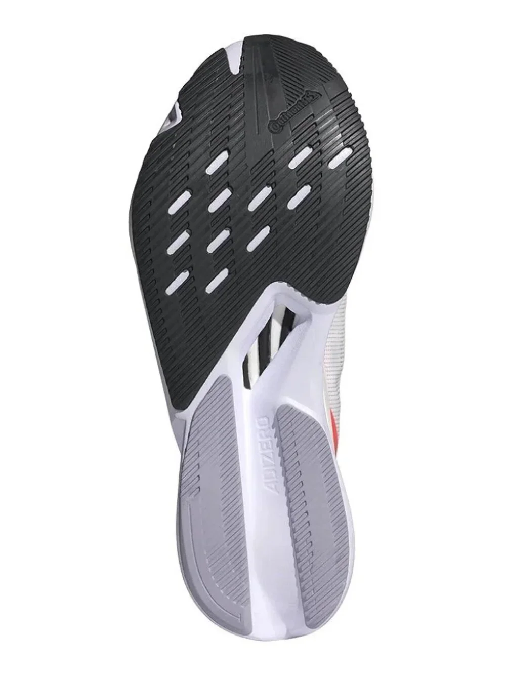 adidas Adizero Boston 12 M Unisex Running Shoes White Solor Red IF9210 NEW